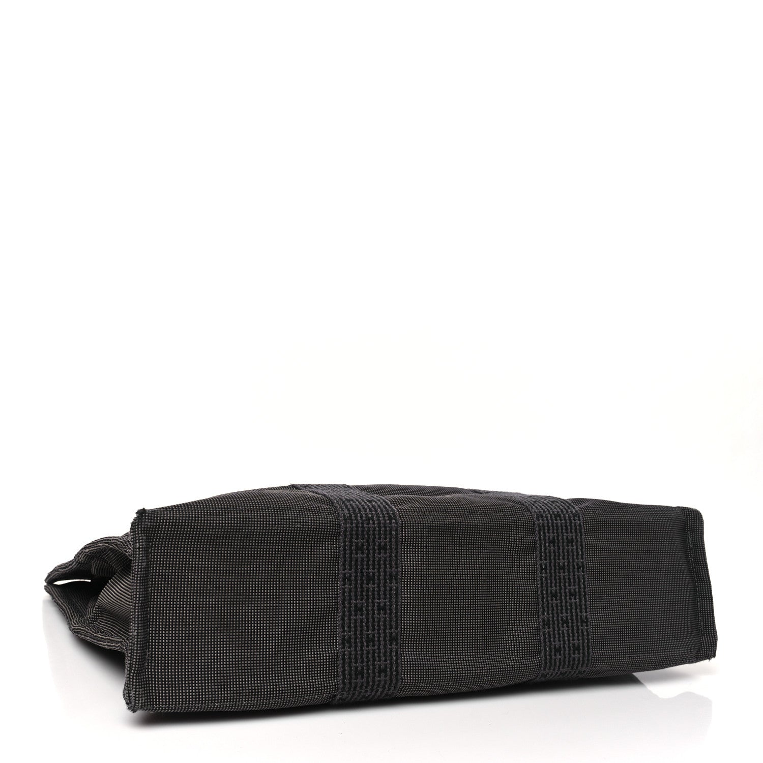 Hermes Canvas Herline Tote MM Grey 4 of 9