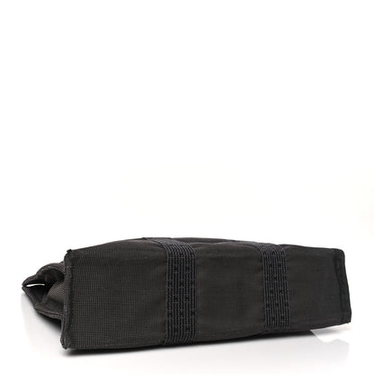 Hermes Canvas Herline Tote MM Grey 4 of 9