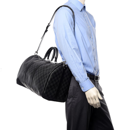 Louis Vuitton Damier Graphite Keepall Bandouliere 45 2 of 10
