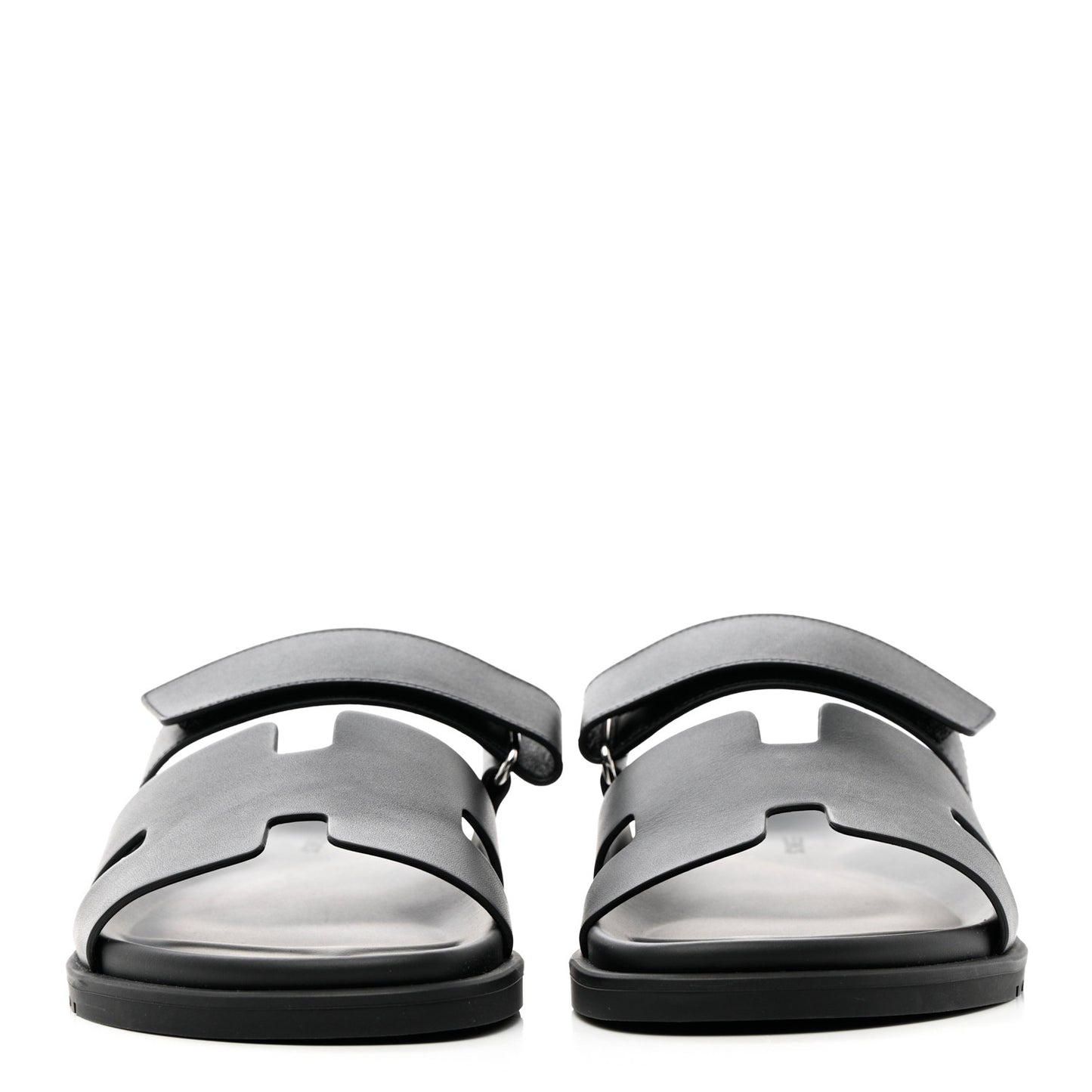 Calfskin Mens Chypre Sandals 43 Black