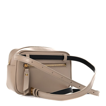 Saint Laurent Calfskin Matelasse Monogram Lou Belt Bag Dark Beige 2 of 8