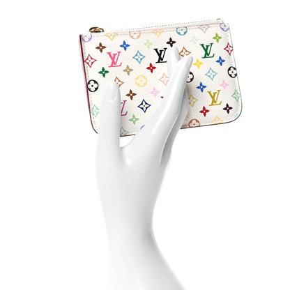 Louis Vuitton LV X TM Monogram Multicolor Key Pouch White 2 of 6