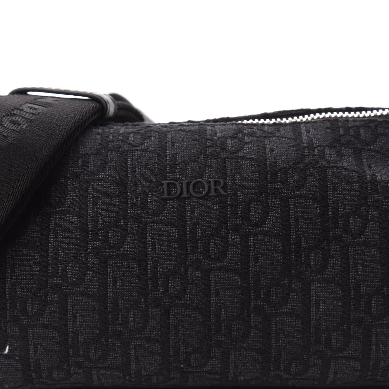 Christian Dior Oblique Roller Messenger Bag Black 9 of 9