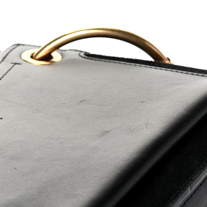Chloe Calfskin Suede Small Roy Bag Black 7 of 7