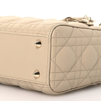 Christian Dior Lambskin Cannage Small My ABCDior Lady Dior Beige 12 of 18
