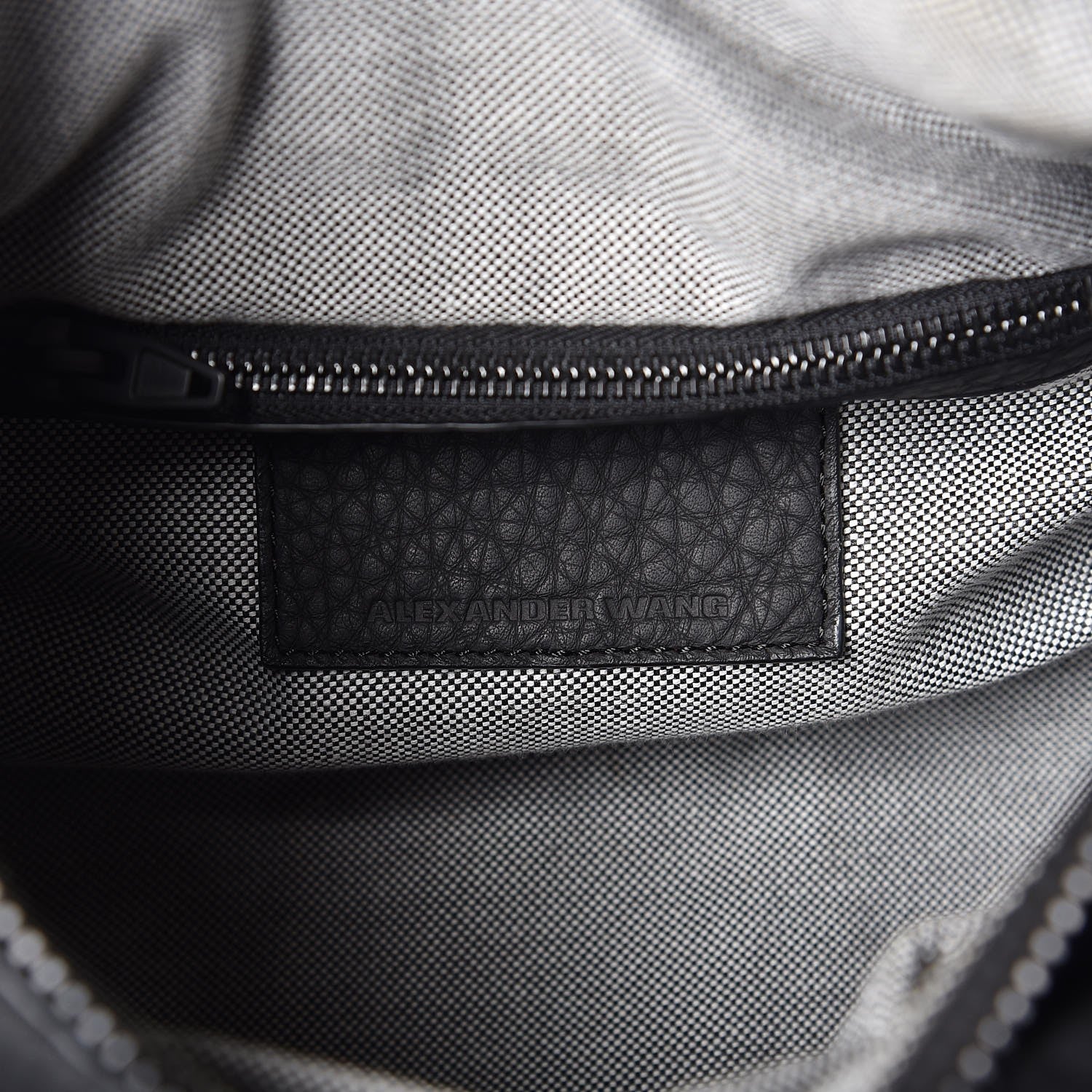 Alexander Wang Pebbled Lambskin Rockie Black Matte Black Hardware 6 of 6