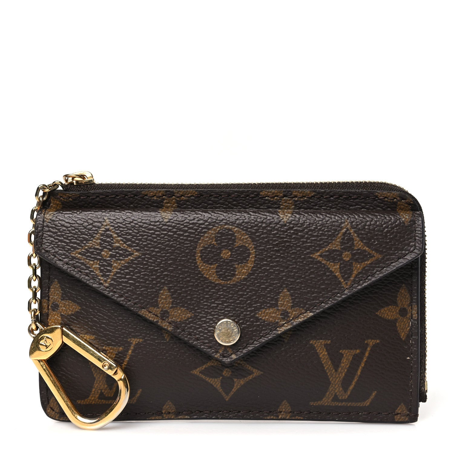 Louis Vuitton Monogram Recto Verso Card Holder Black 1 of 8