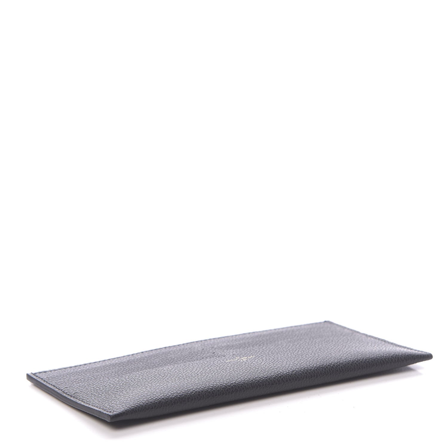 Louis Vuitton Calfskin Felicie Chain Wallet Card Holder Insert Black 4 of 6