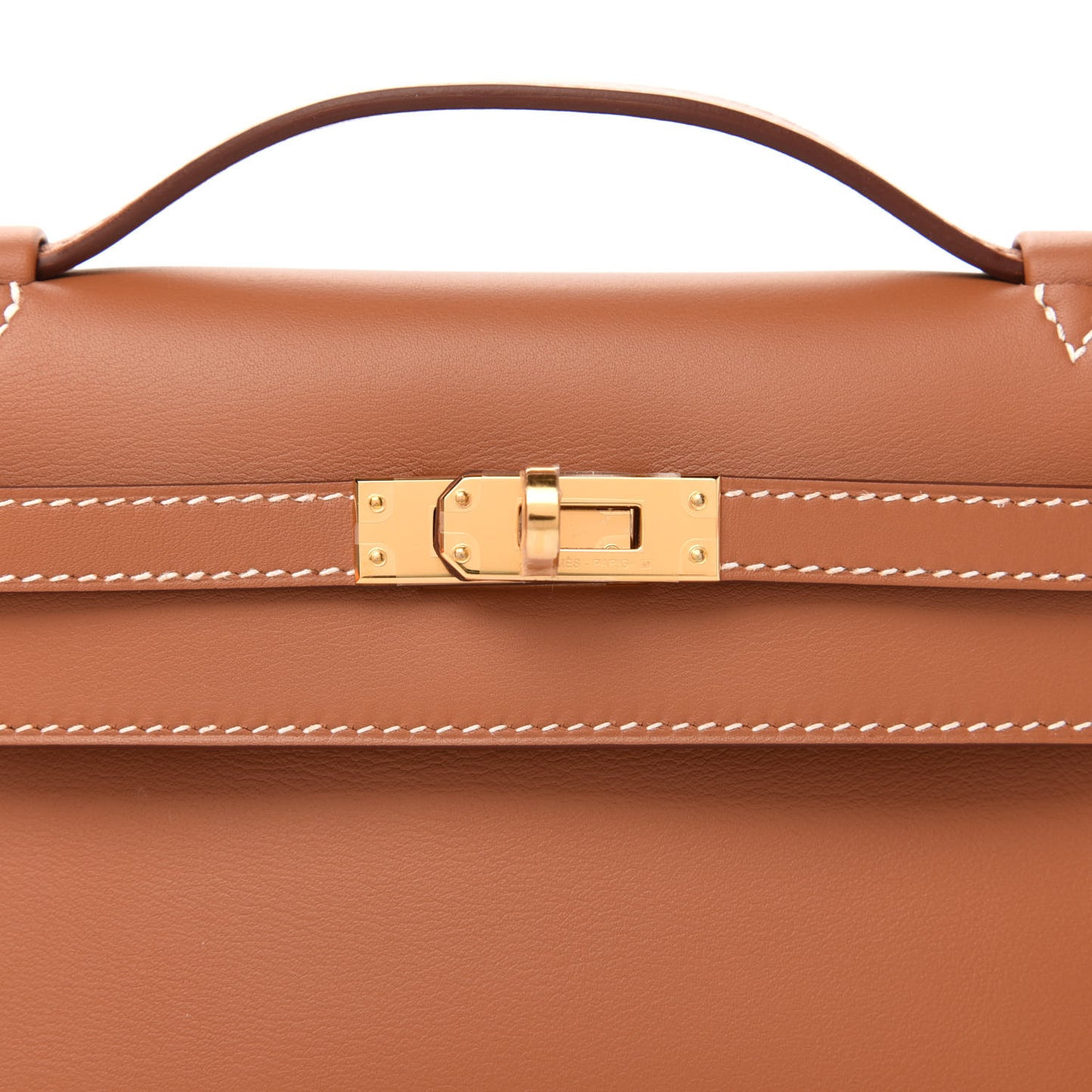 Swift Kelly Pochette Clutch Gold