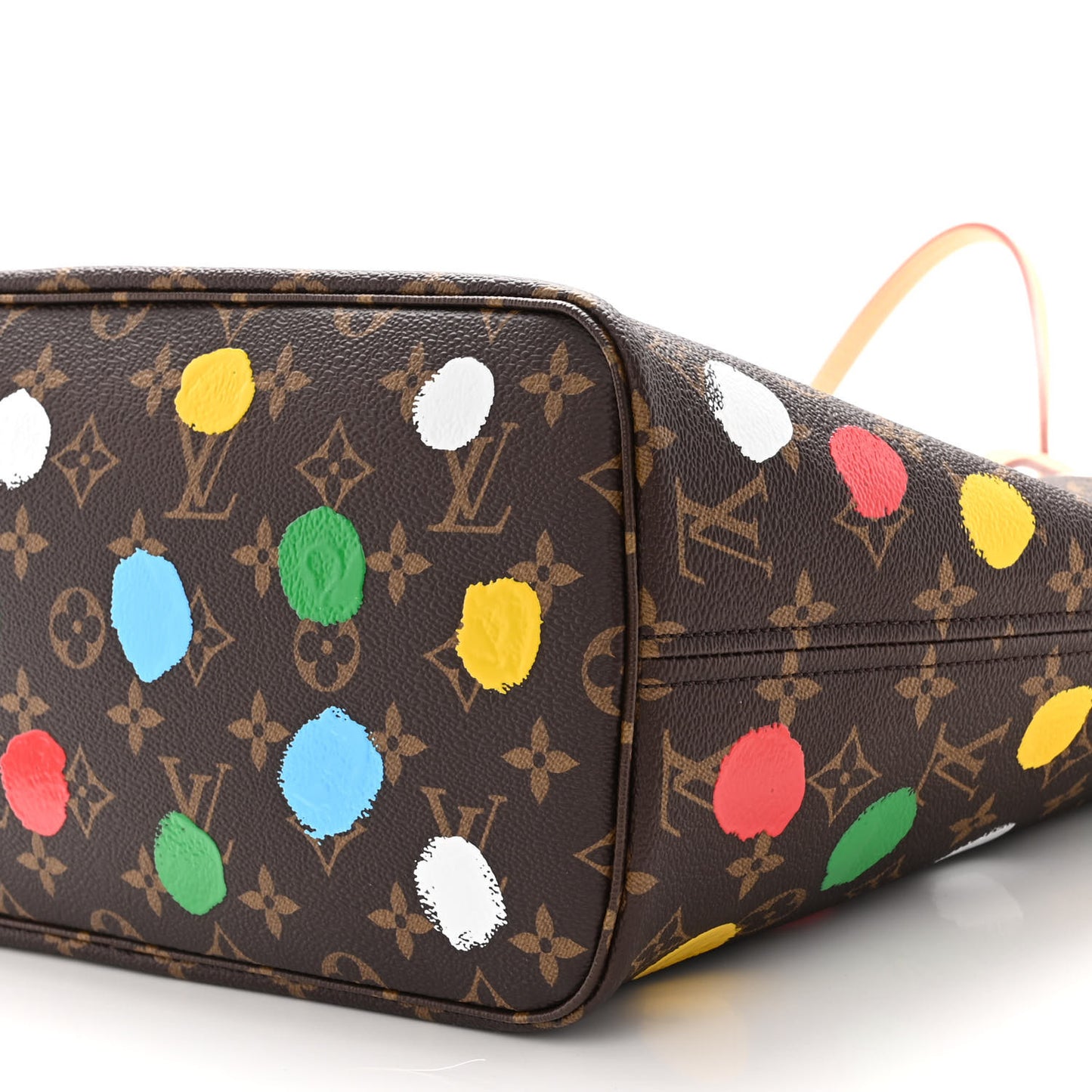 LV X YK Monogram Dots Neverfull MM