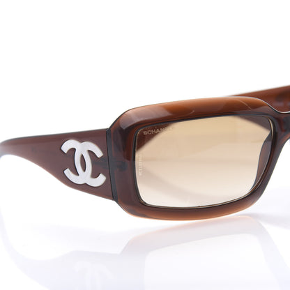 Chanel Mother of Pearl Sunglasses 5076-H Brown 7 of 8