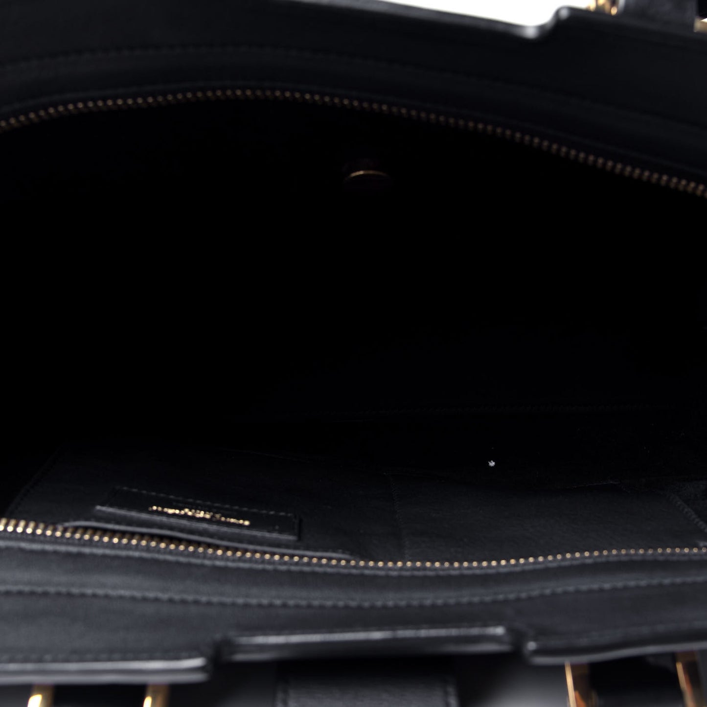 Calfskin Classic Small Y Cabas Black