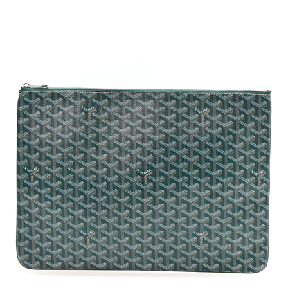 Goyard Goyardine Senat Pochette GM Green 1 of 7