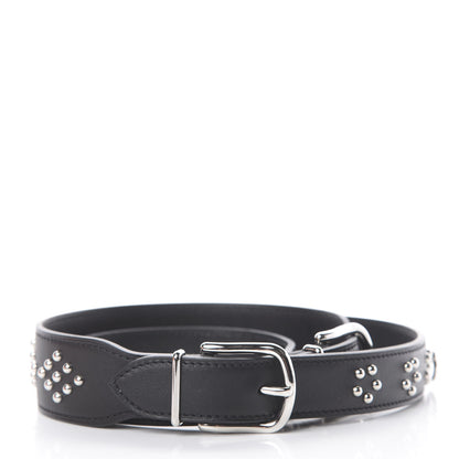 Hermes Swift Studded Carnaby Losange Shoulder Strap Black 2 of 3