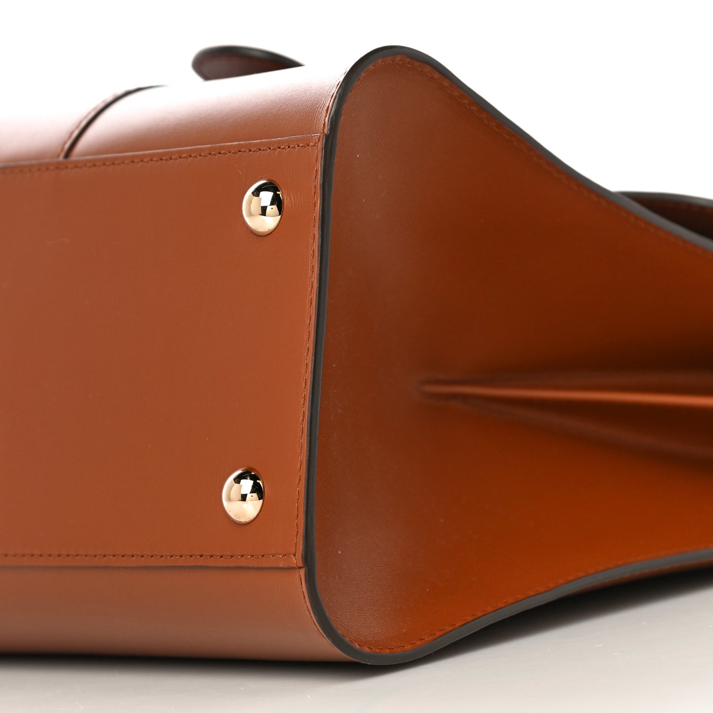 Grained Calfskin PM Brillant Satchel Natural