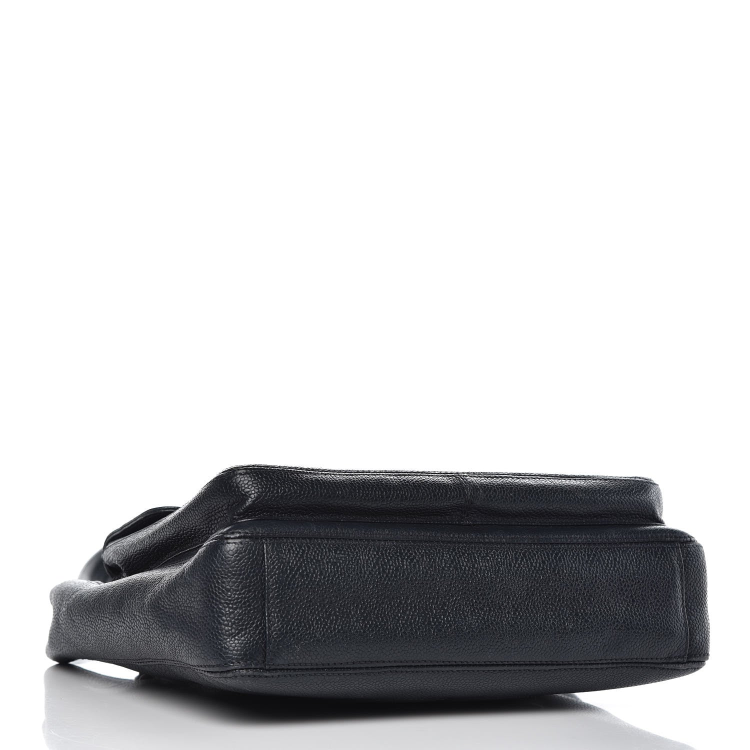 Chanel Caviar Flap Shoulder Bag Navy 4 of 11