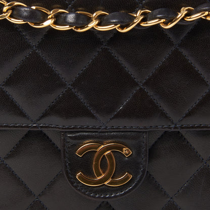 Chanel Lambskin Quilted Small Single Flap Black 7 of 9