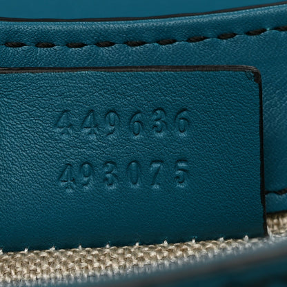 Gucci Microguccissima Mini Emily Shoulder Bag Deep Cobalt 6 of 9