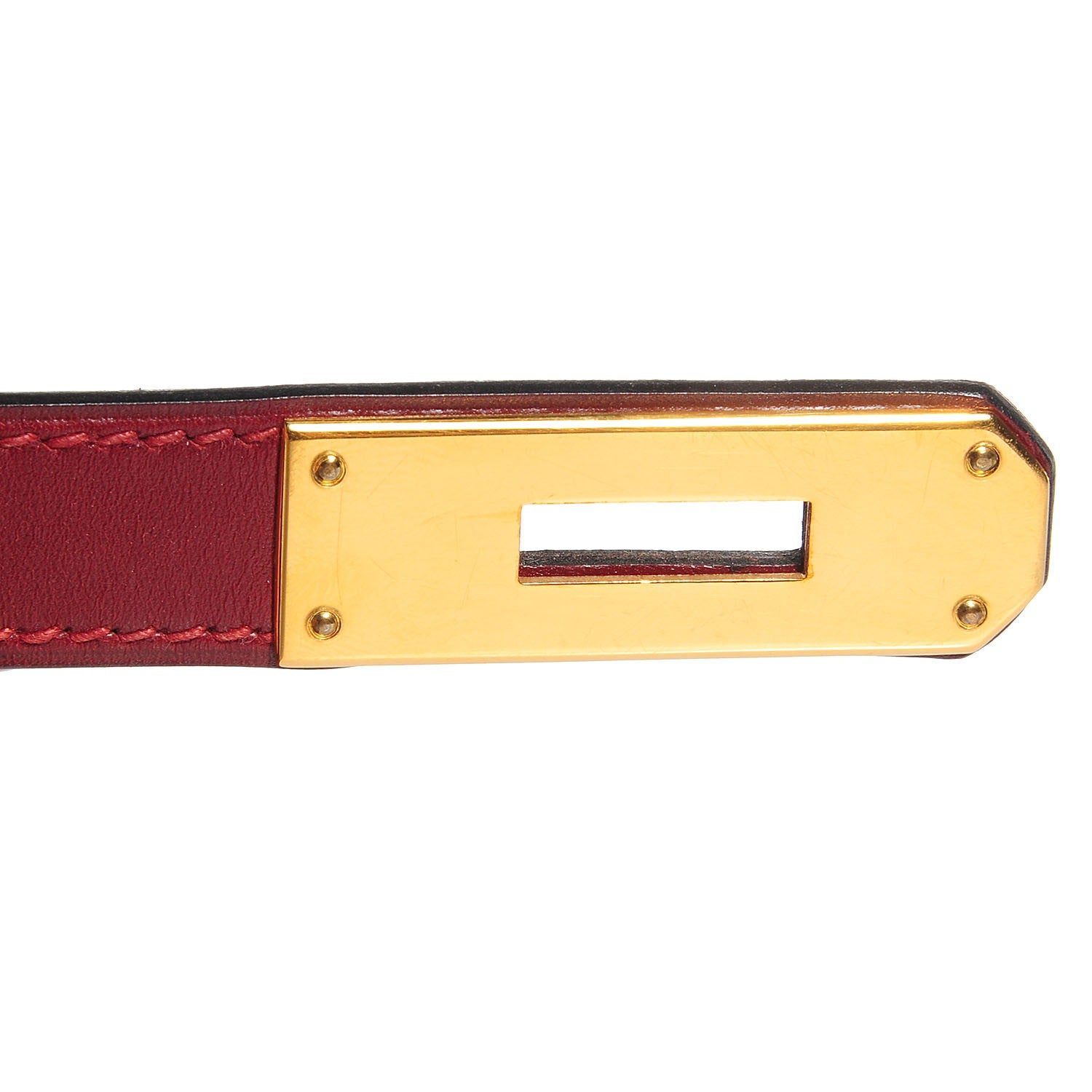 Hermes Box Kelly Retourne 32 Rouge H 20 of 28