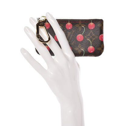 Louis Vuitton Monogram Cerises Key Pouch 2 of 6