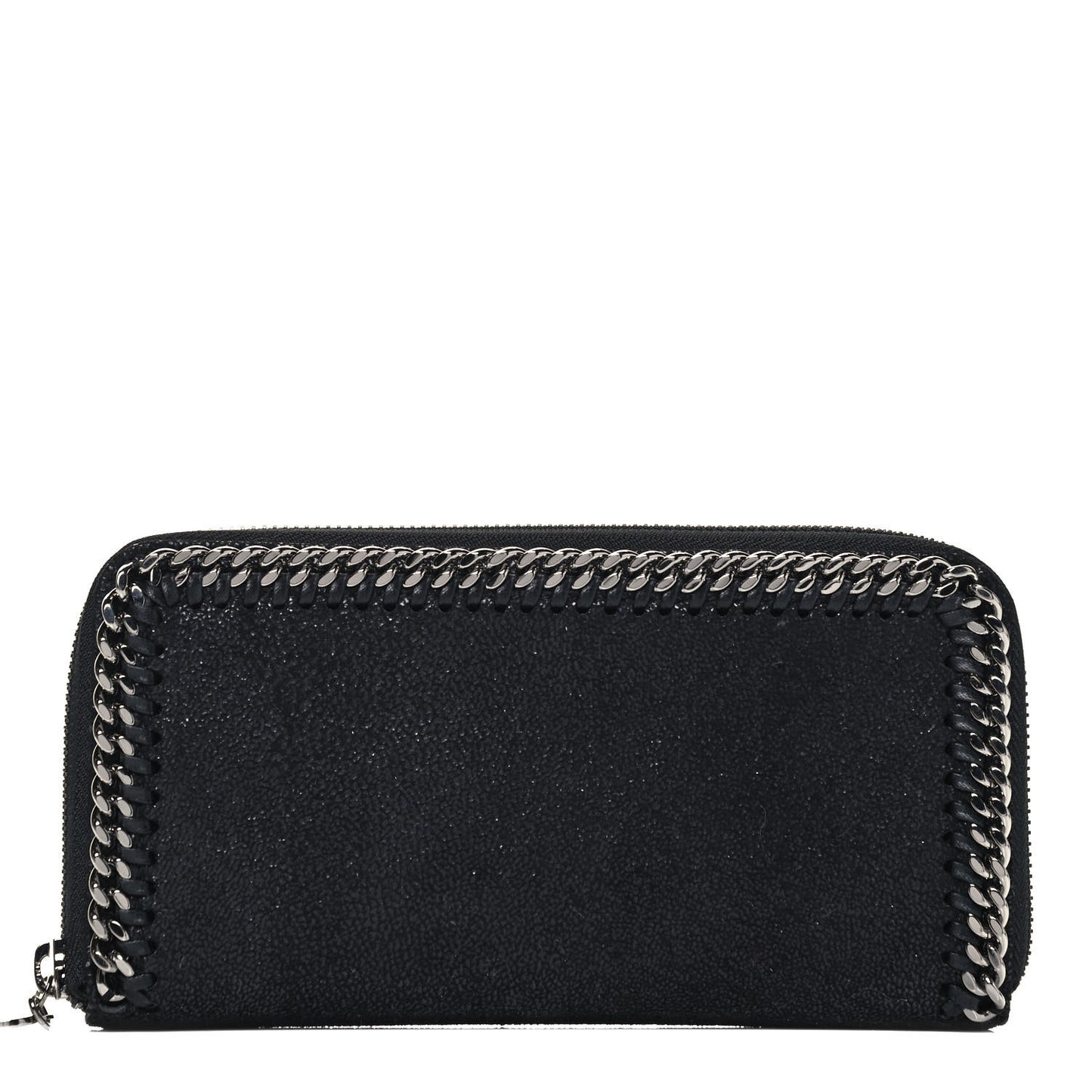 Shaggy Deer Falabella Zip Around Wallet Black
