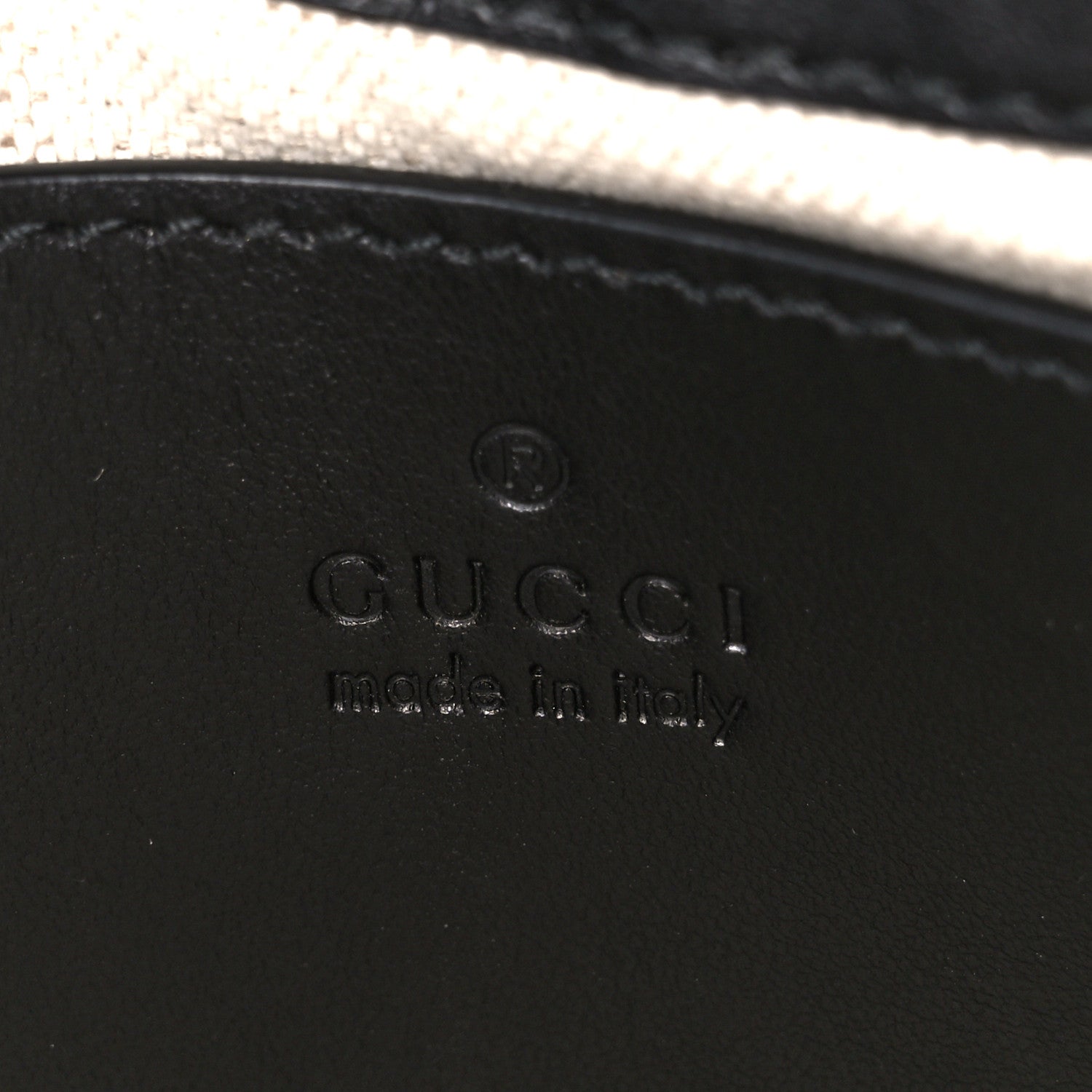 Gucci Calfskin GG Matelasse Chain Handbag Black Natural 6 of 11