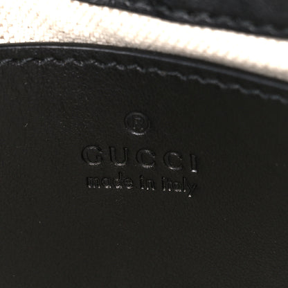 Gucci Calfskin GG Matelasse Chain Handbag Black Natural 6 of 11