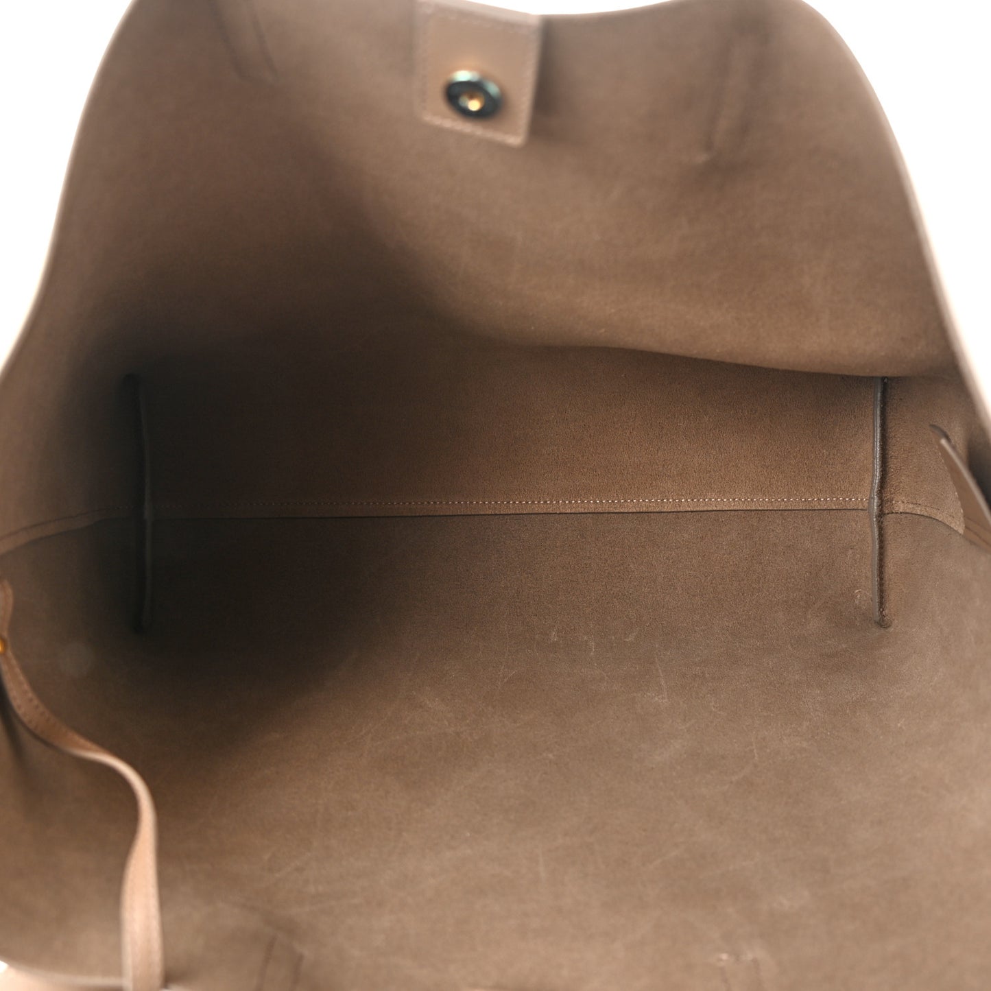 Calfskin Large Shopping Tote Taupe