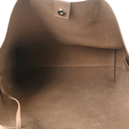 Saint Laurent Calfskin Large Shopping Tote Taupe 6 of 11
