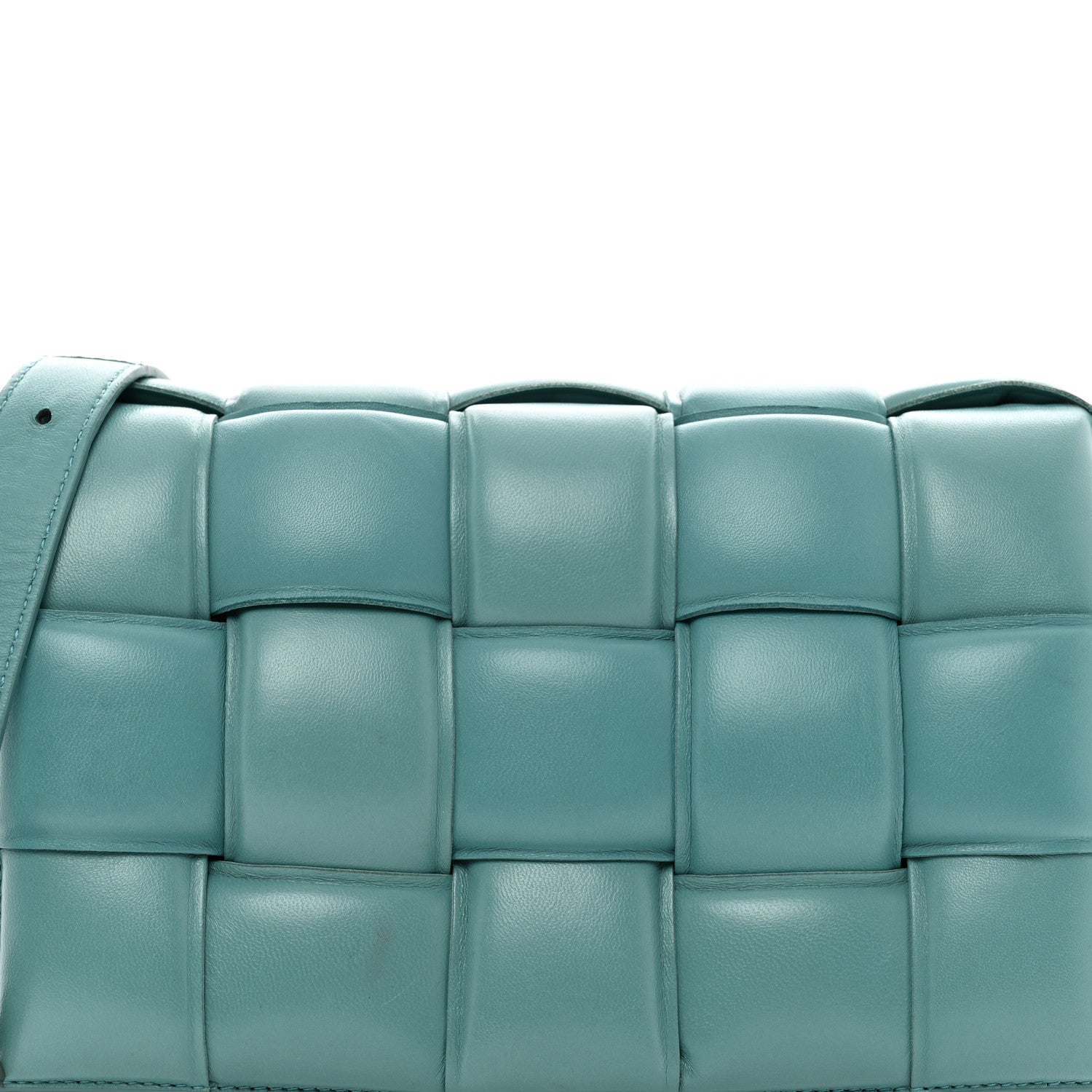 Bottega Veneta Nappa Maxi Intreccio Padded Cassette Crossbody Bag Linoleum 7 of 10