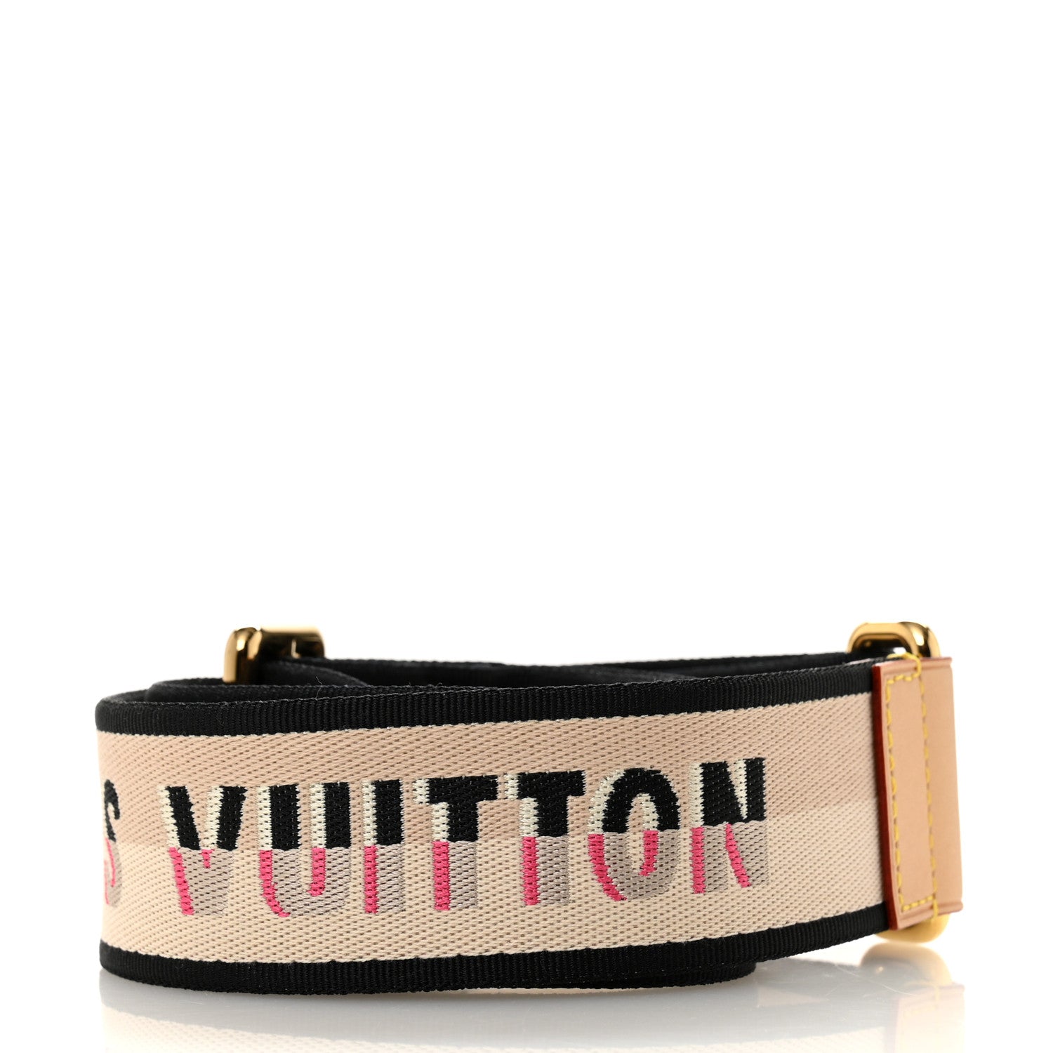 Louis Vuitton Jacquard Speedy Bandouliere 20 Shoulder Strap Black 2 of 4