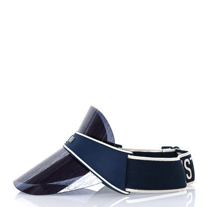 Christian Dior Oblique DiorClub V1U Sun Visor Blue 4 of 9