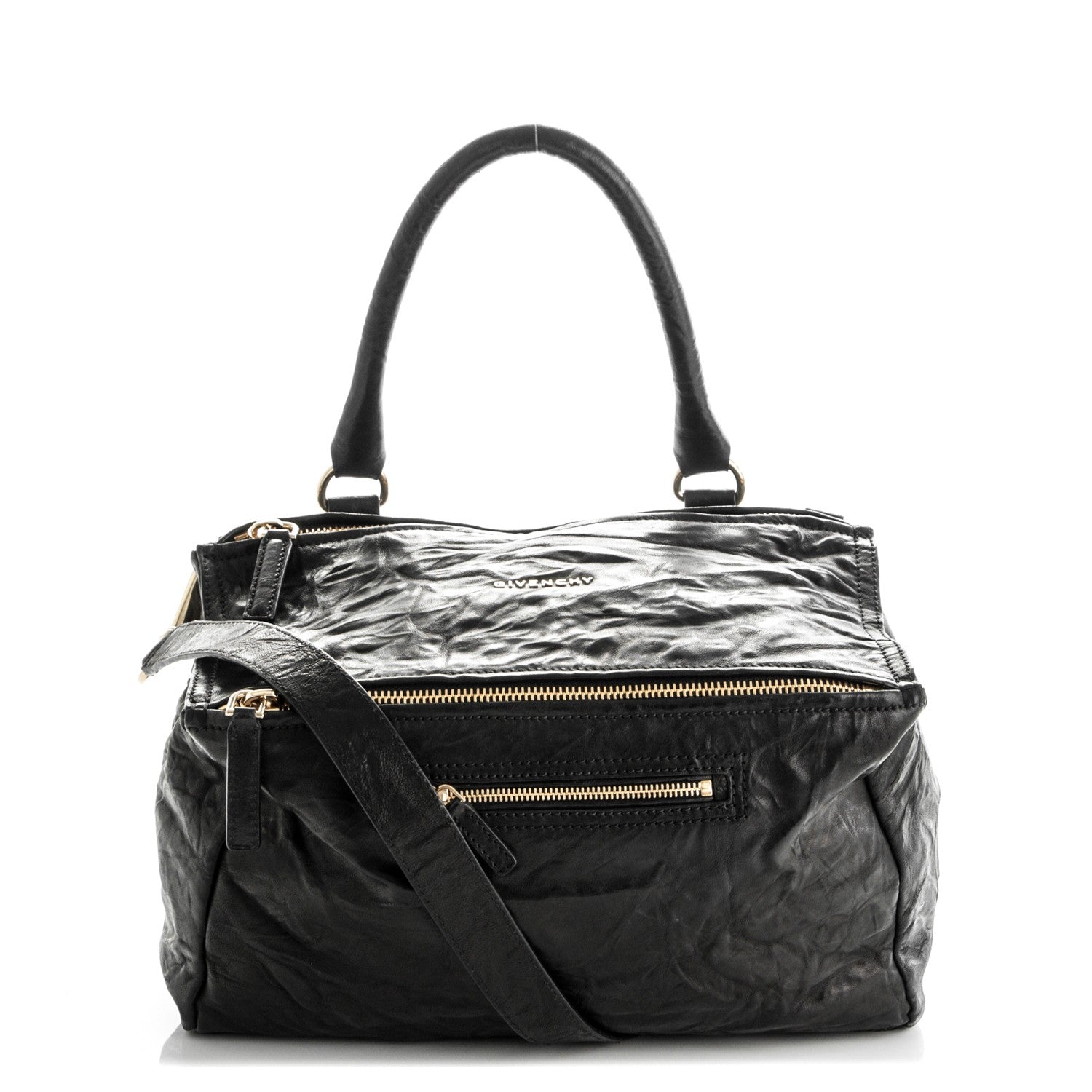 Givenchy Tumbled Sheepskin Medium Pandora Black 1 of 7