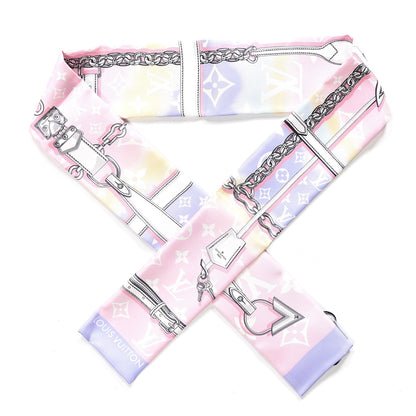 Louis Vuitton Silk Monogram Escale Confidential Bandeau Pink 1 of 4