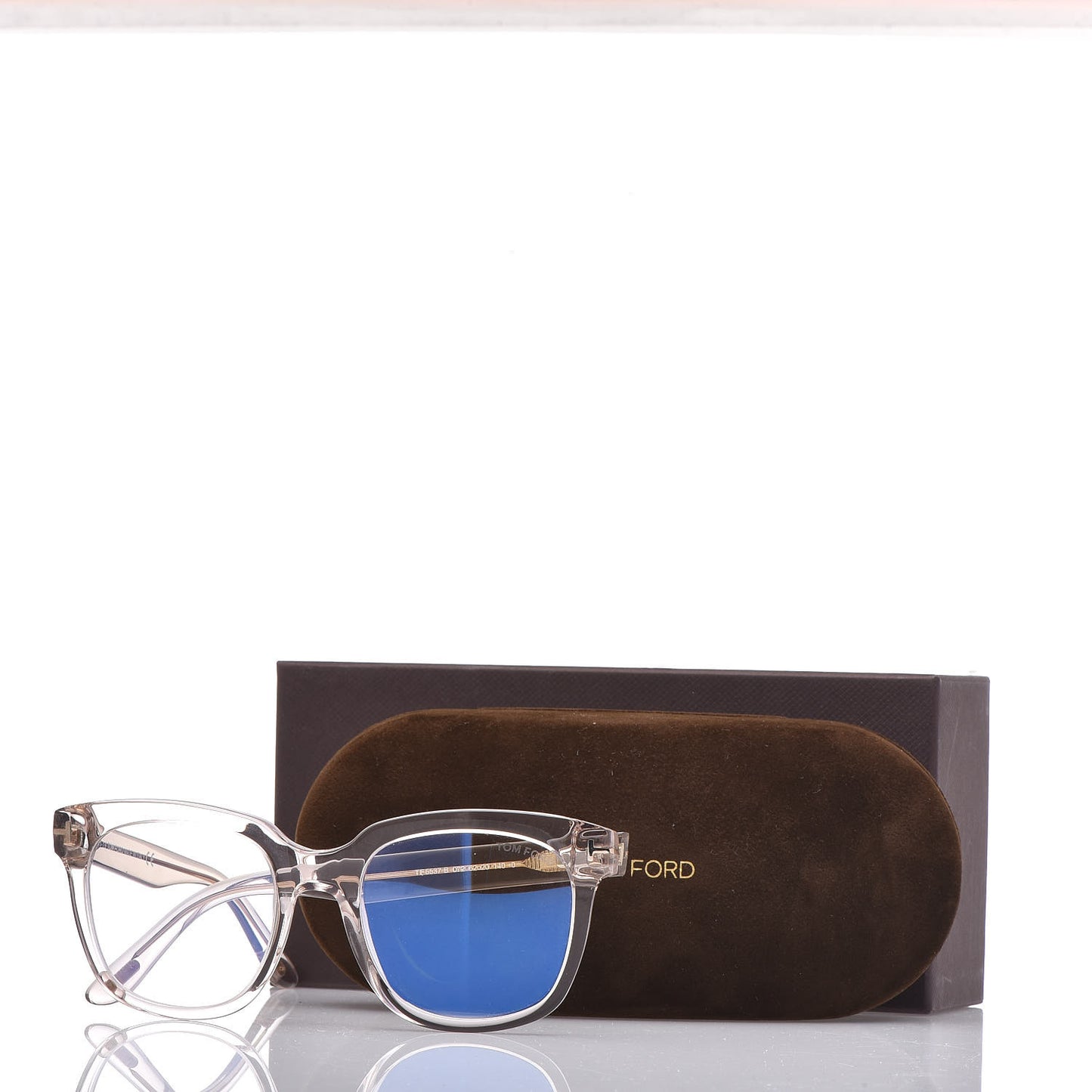 Blue Block Sunglasses TF5537 Transparent