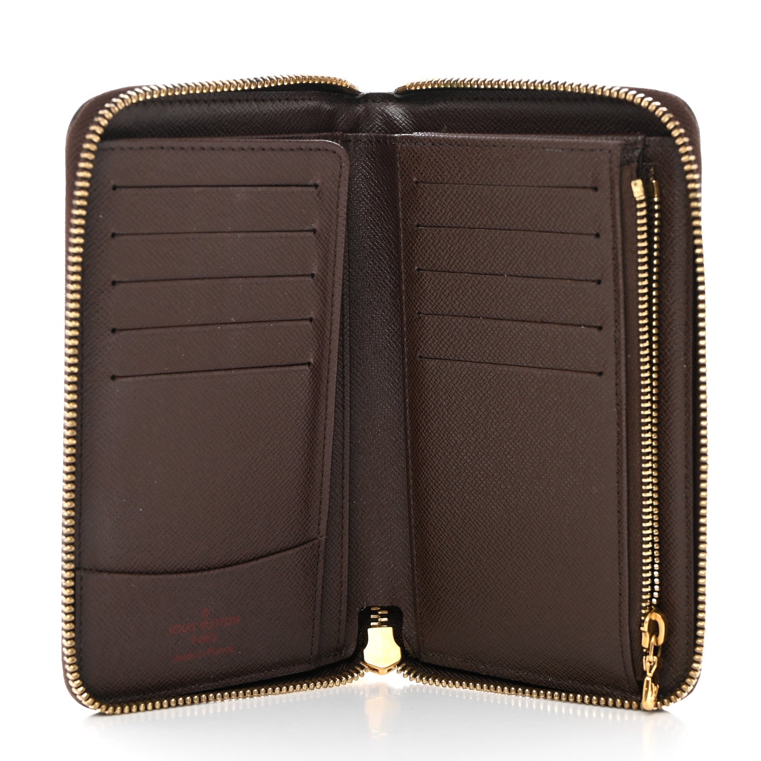 Louis Vuitton Damier Ebene Zippy Compact Wallet 5 of 12