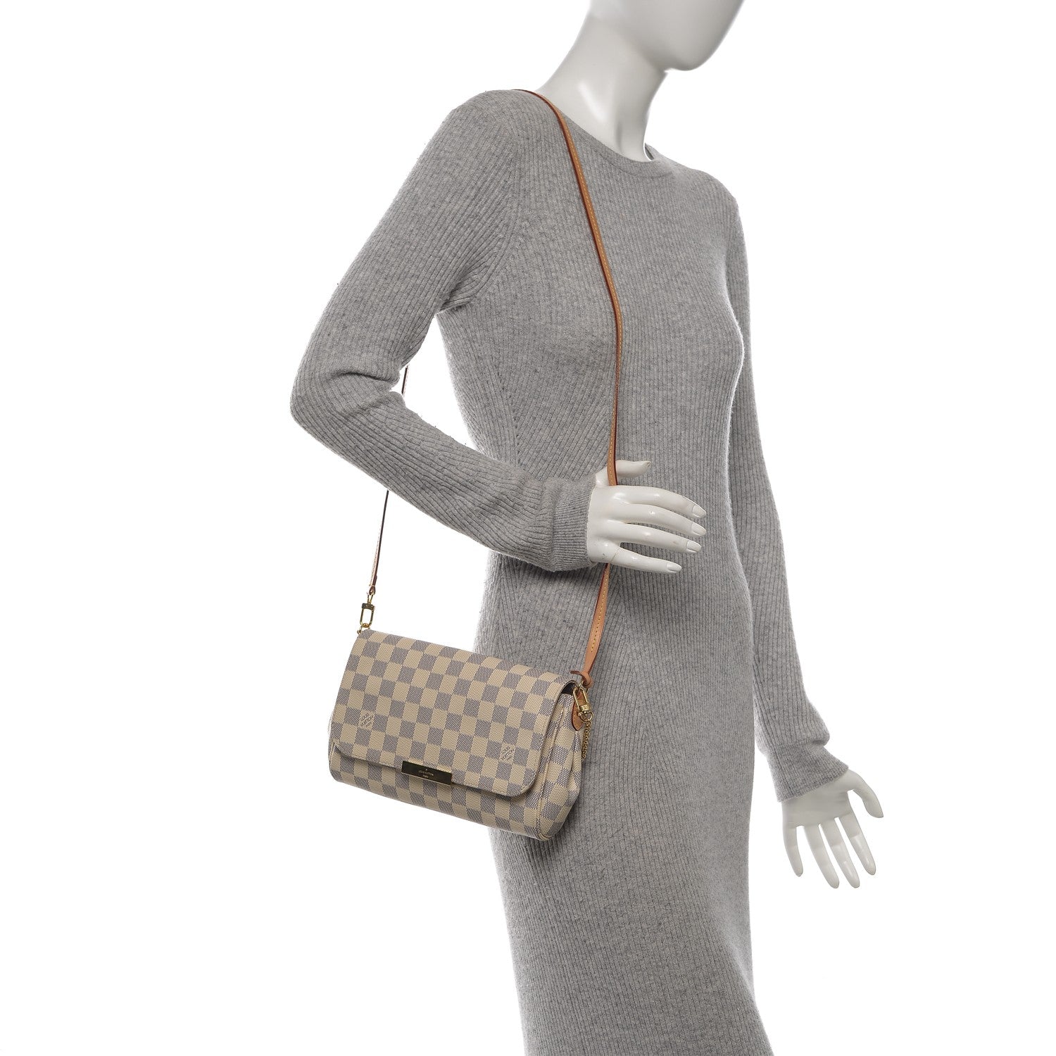 Louis Vuitton Damier Azur Favorite MM 10 of 15