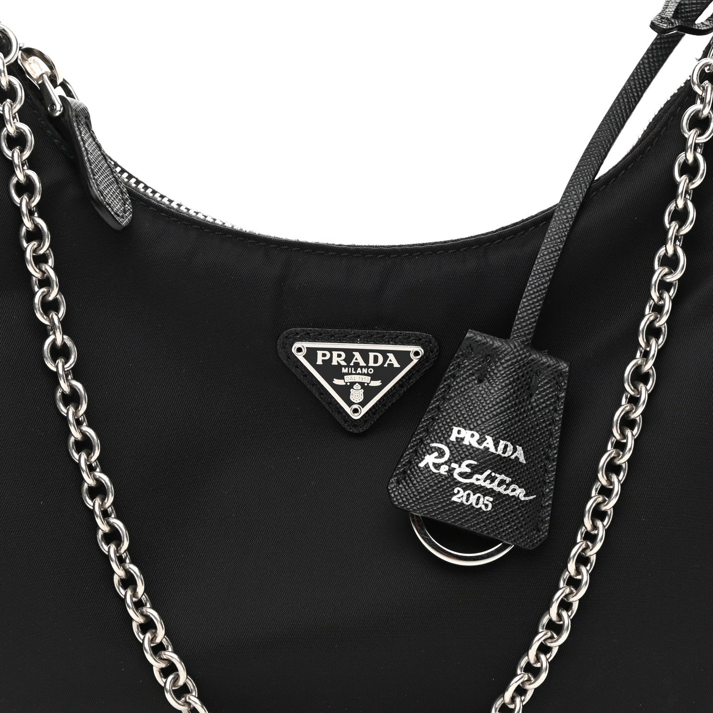 Nylon Re-Edition 2005 Shoulder Bag Black