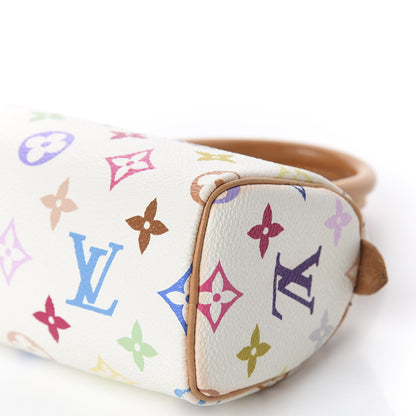 Louis Vuitton Monogram Multicolor Mini Sac HL Speedy White 6 of 11