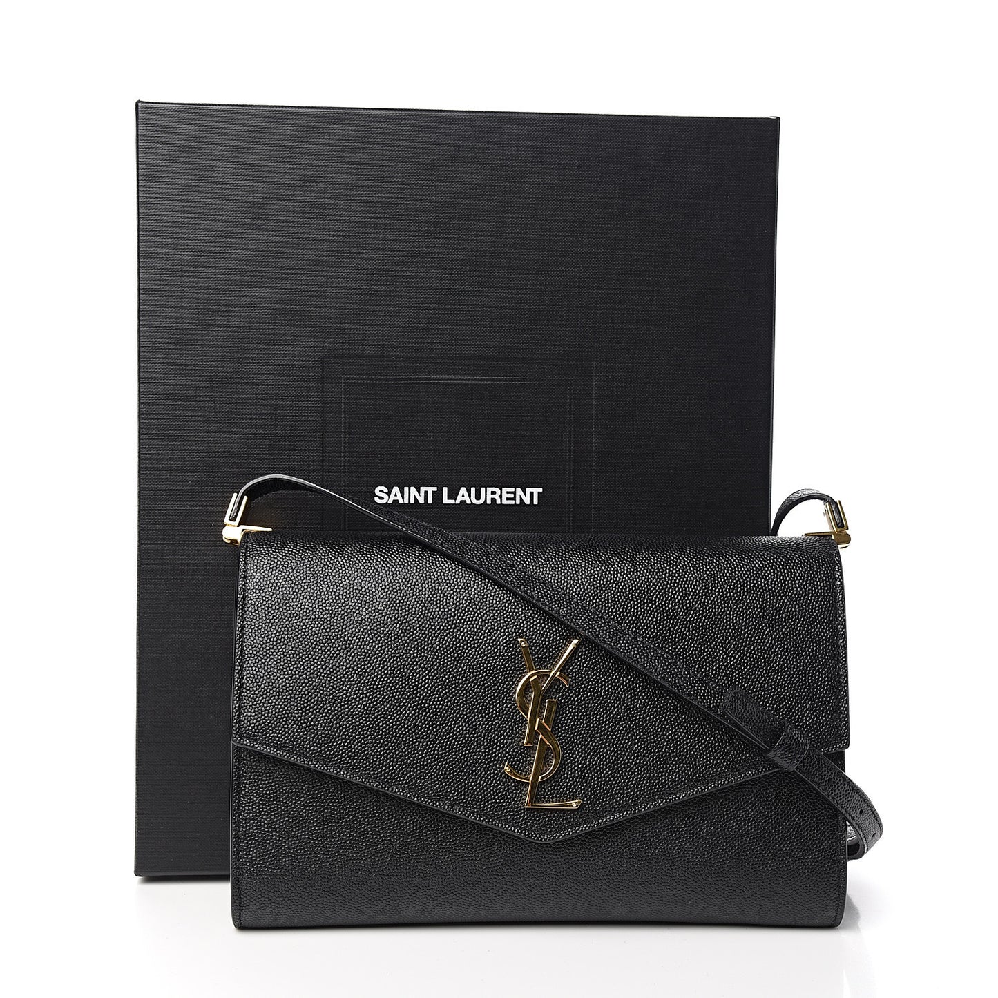 Grain De Poudre Mini Uptown Crossbody Bag Black