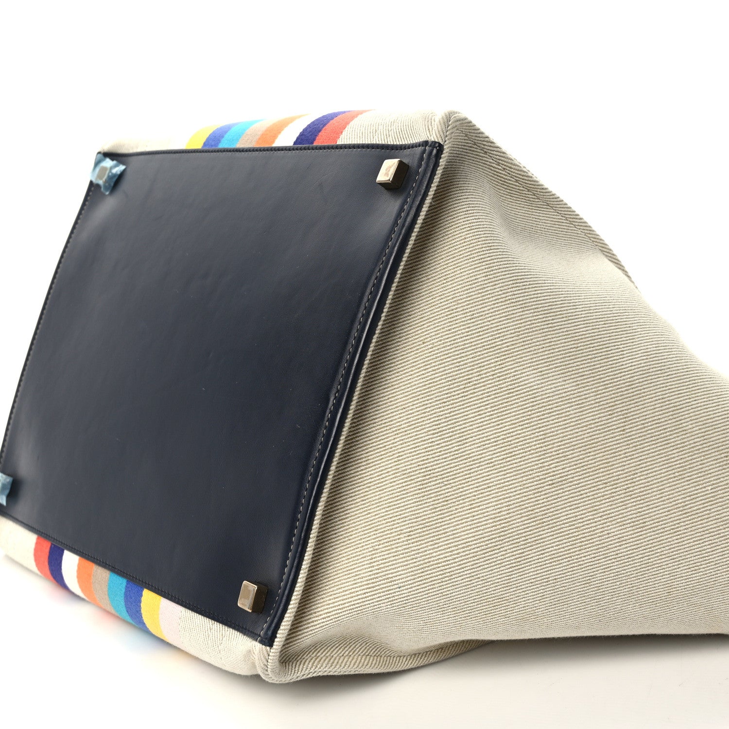 Celine Cotton Canvas Medium Phantom Luggage Multicolor 9 of 14