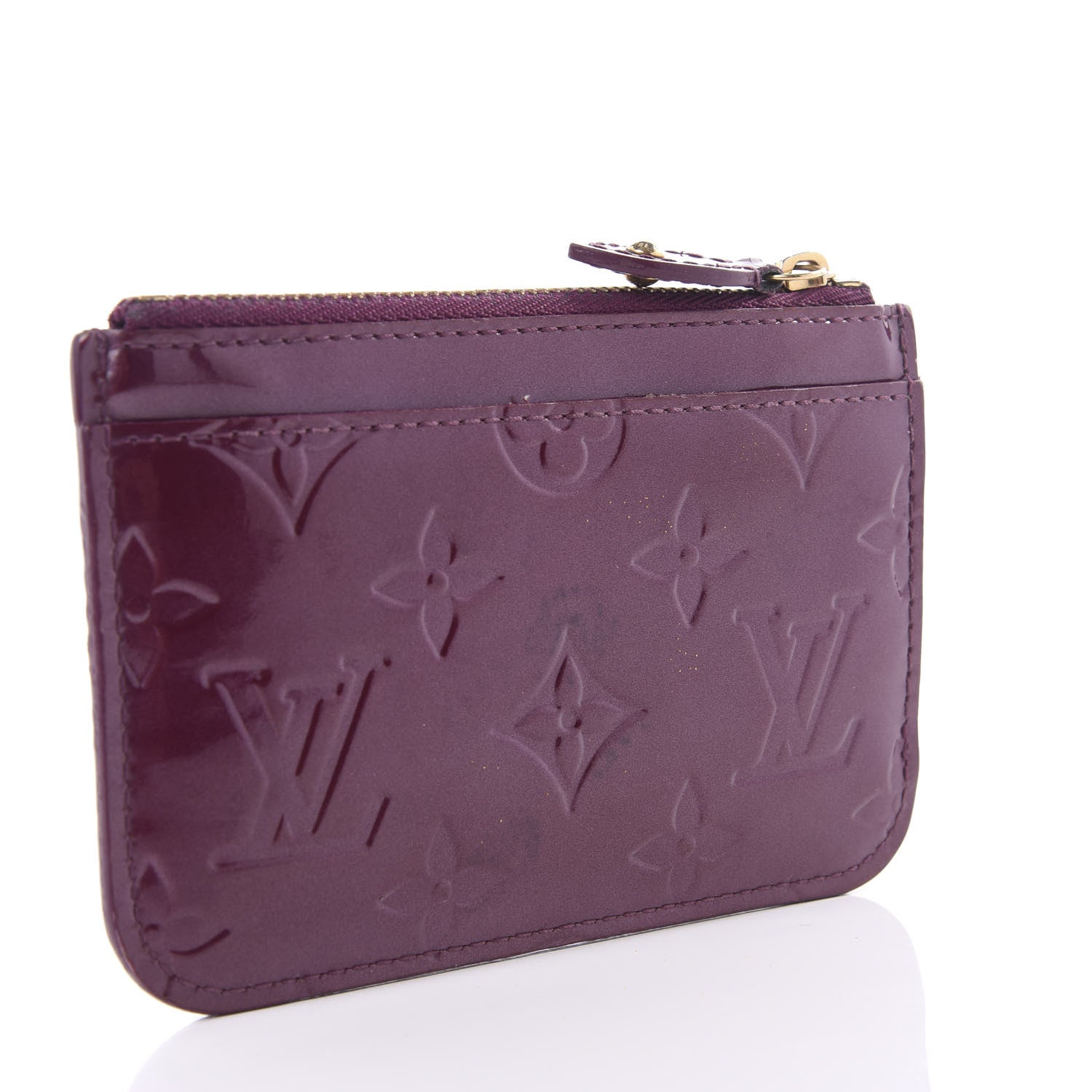 Louis Vuitton Vernis Key Pouch Violet 2 of 9