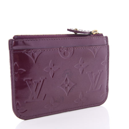 Louis Vuitton Vernis Key Pouch Violet 2 of 9