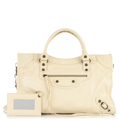 Balenciaga Agneau Classic Hardware City Blanc Creme Light Craie 1 of 7