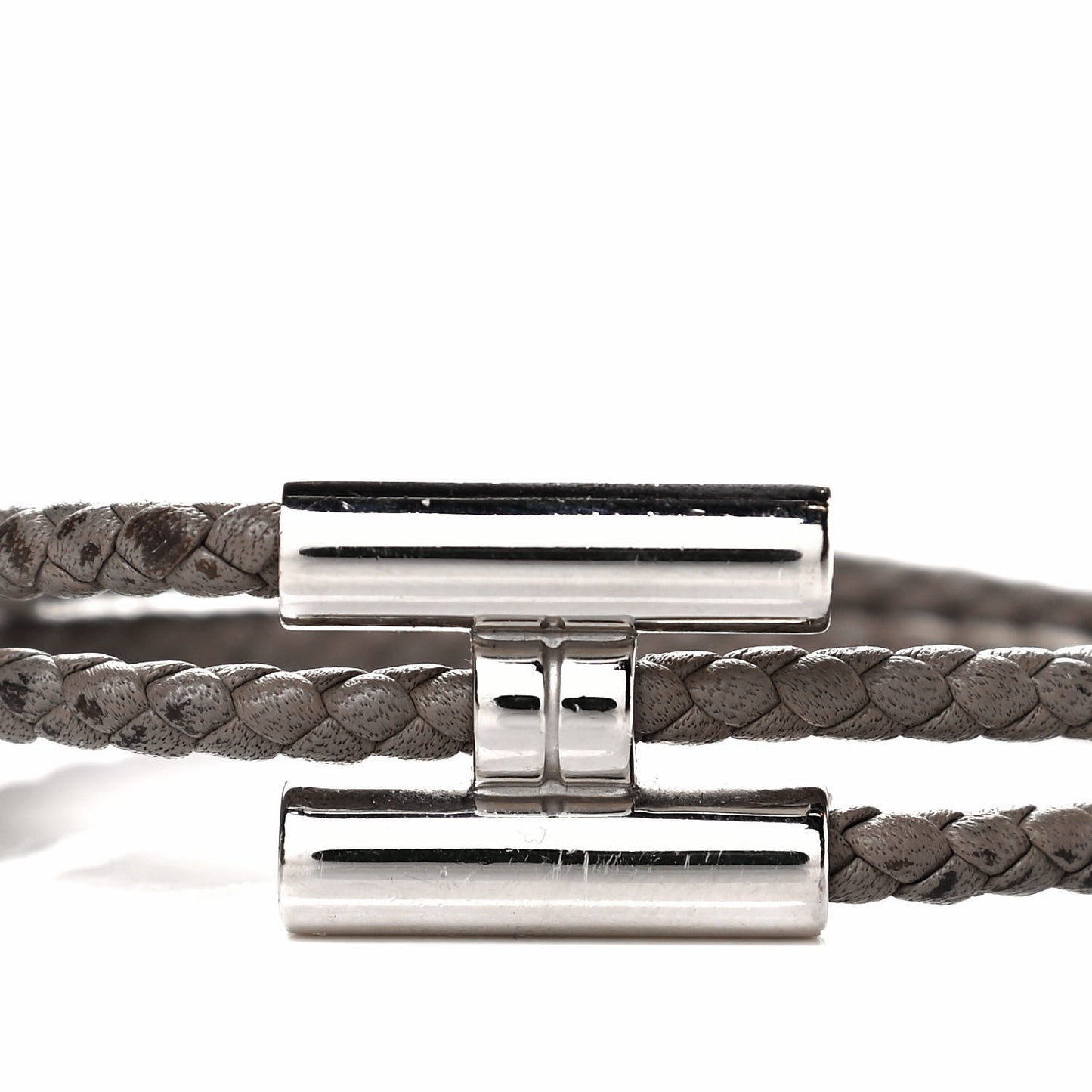 Swift Double Wrap Cord Tournis Tresse Bracelet T5 Etain