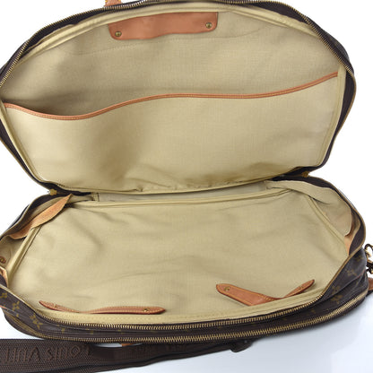 Louis Vuitton Monogram Alize 2 Compartment Luggage Travel Bag 5 of 34