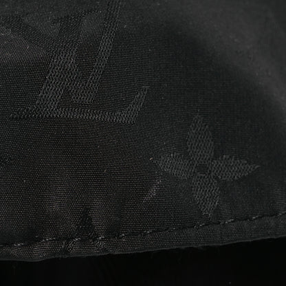 Louis Vuitton Polyester Silk Monogram LV Get Ready Cap L Black 10 of 12
