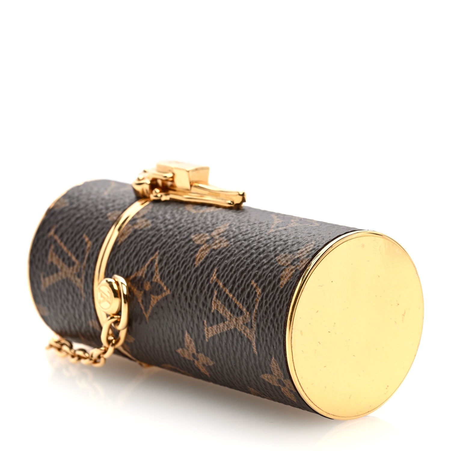 Louis Vuitton Monogram Chain Lipstick Case 4 of 9