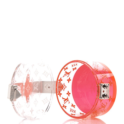 Louis Vuitton Transparent Plexiglass Box Scott Fluorescent Pink 5 of 6