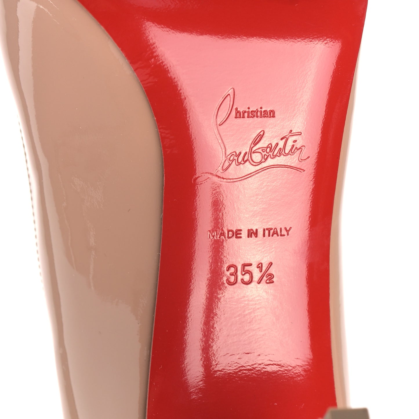 Patent Simple 85 Pumps 35.5 Nude